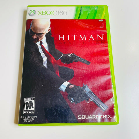 Hitman Absolution (Microsoft Xbox 360, 2012) CIB, Complete, VG