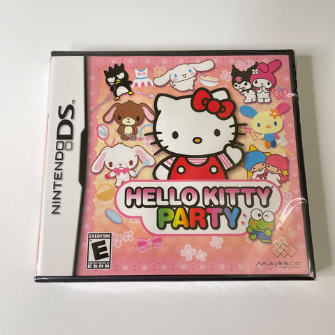 DS Hello Kitty Party (Nintendo DS, 2009) Brand New Sealed!