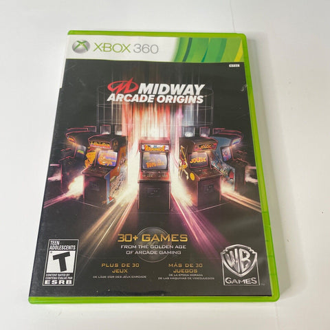 Midway Arcade Origins - Xbox 360, CIB, Complete, Disc Surface Is As New!