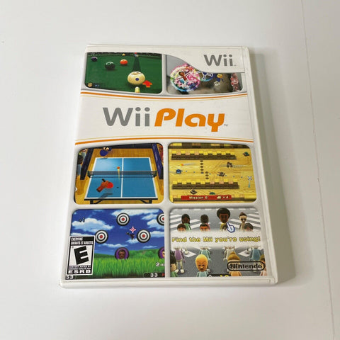 Wii Play (Nintendo Wii, 2007) CIB, Complete, Disc Surface Is As New!