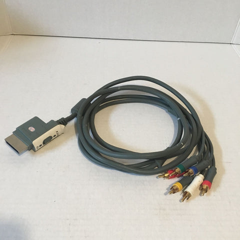 Microsoft Xbox 360 HD TV Component Composite Audio Video AV Cable Cord GENUINE