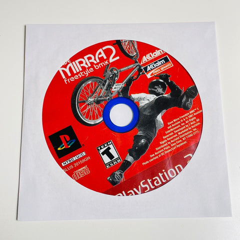 Dave Mirra Freestyle BMX 2 (Sony PlayStation 2, 2002) PS2, Disc
