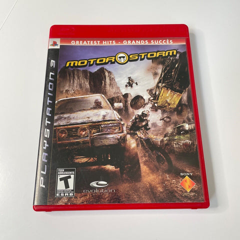 MotorStorm (Sony PlayStation 3, 2007) PS3, CIB, Complete, VG