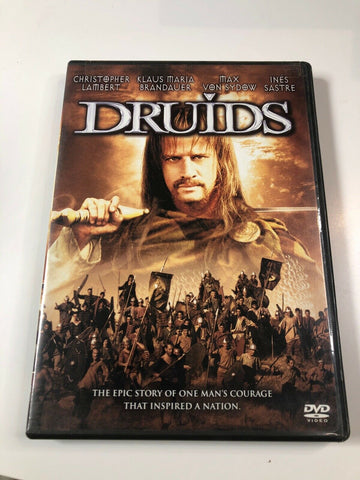 Druids (DVD, 2001) Christopher Lambert, Max Von Sydow, Klaus Maria Brandauer