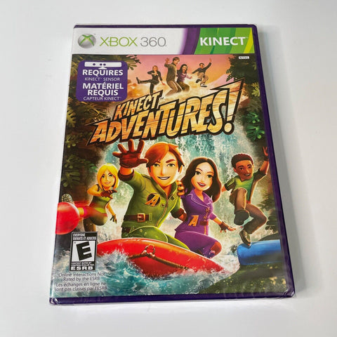 Kinect Adventures (Microsoft Xbox 360) Brand New Sealed!