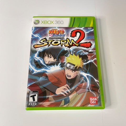 Naruto Shippuden: Ultimate Ninja Storm 2 - Xbox 360, CIB, Disc Surface Is As New