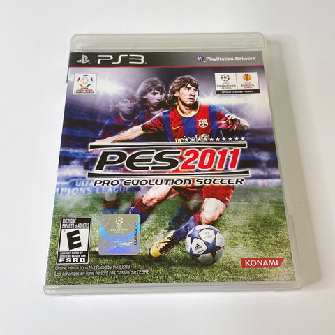 Pro Evolution Soccer 2011 (PS3, PlayStation 3) CIB, Complete, Disc Surface Mint!