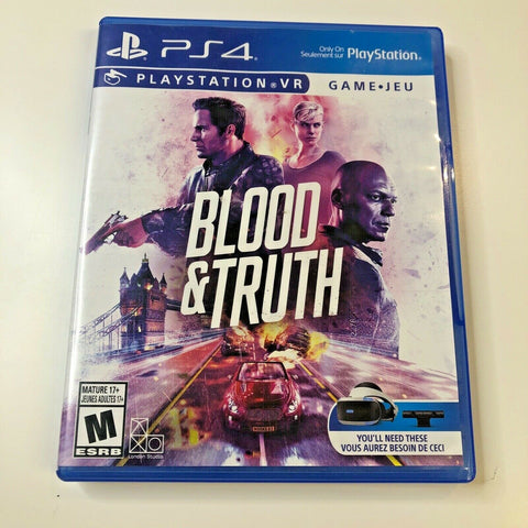 Blood & Truth VR Playstation 4 (PS4)