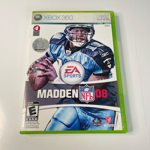 Madden NFL 08 (Microsoft Xbox 360, 2007) Disc Surface Is As New!