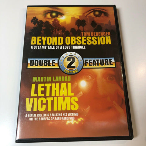 Beyond Obsession & Lethal Victims Suspense Double Feature DVD