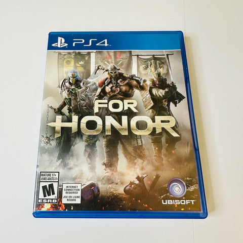 For Honor (Sony PlayStation 4 PS4, 2017) CIB, Complete, VG