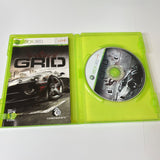 GRID (Microsoft Xbox 360, 2008) CIB, Complete, Disc Surface Is As New!