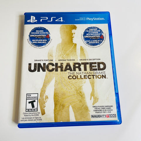 Uncharted The Nathan Drake Collection  (PlayStation 4, PS4)