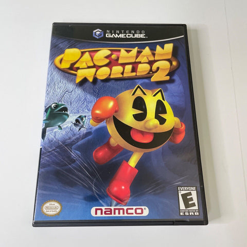 Pac-Man World 2 (Nintendo GameCube, 2002) CIB, Complete, Disc Surface Is As New!
