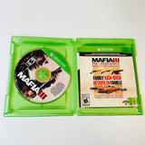 Mafia III 3 (Microsoft Xbox One, 2016) CIB, Complete, VG