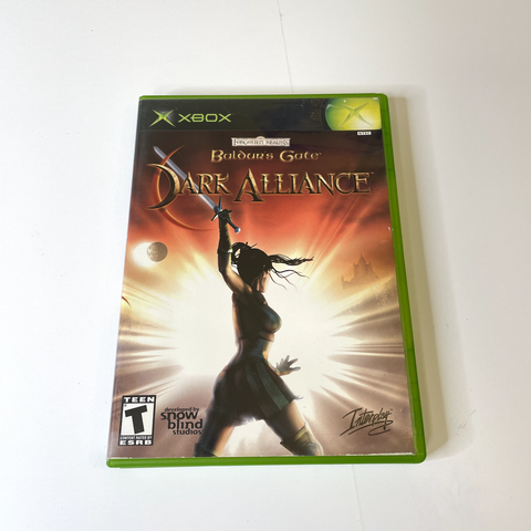 Baldur's Gate: Dark Alliance Microsoft  Xbox, CIB, Complete, Disc Surface As New