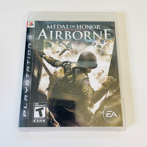 Medal of Honor: Airborne (Sony PlayStation 3 PS3, 2007) CIB, Complete, VG