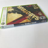 The Saboteur (Microsoft Xbox 360) CIB, Complete, VG, Disc Surface Is As New!