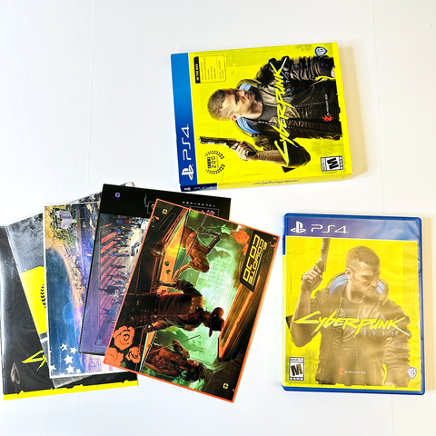 Cyberpunk 2077 (Sony PlayStation 4, 2020) CIB, Complete, VG