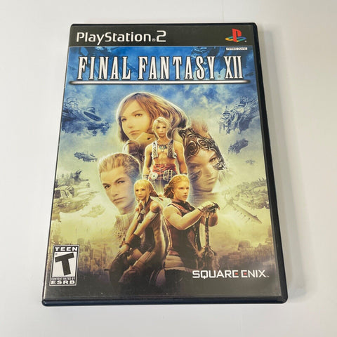 Final Fantasy XII (Sony PlayStation 2, PS2)  CIB, Complete, Disc Surface As New!