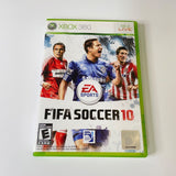 FIFA Soccer 10 (Microsoft Xbox 360, 2009) Case And Manual Only, No game!