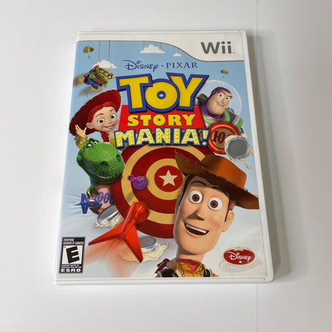 Toy Story Mania (Nintendo Wii, 2009) CIB, Complete, Disc Surface Is As New!