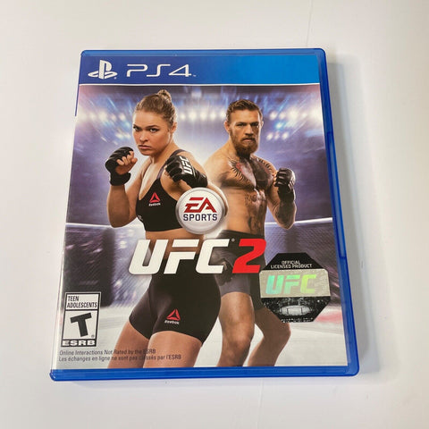EA Sports UFC 2 PS4 Sony PlayStation 4, 2016) CIB, Complete, VG