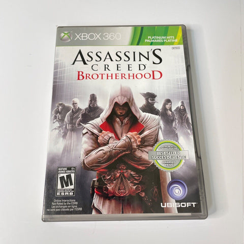 Assassin's Creed: Brotherhood (Microsoft Xbox 360) CIB, Complete VG Disc is Mint