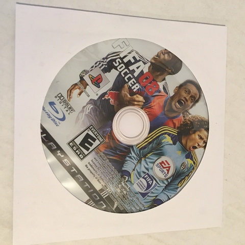 FIFA Soccer 08 Playstation 3, PS3, Disc
