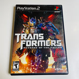 Transformers: Revenge of the Fallen (Sony PlayStation 2, PS2) CIB, Complete, VG