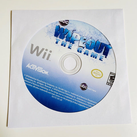 Wipeout: The Game (Nintendo Wii, 2010) Disc Surface Is As New!