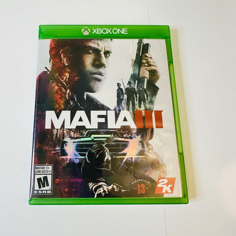 Mafia III 3 (Microsoft Xbox One, 2016) CIB, Complete, VG