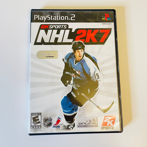 NHL 2K7 (Sony PlayStation 2, 2006) PS2 CIB, Complete, VG Disc Surface Is As New