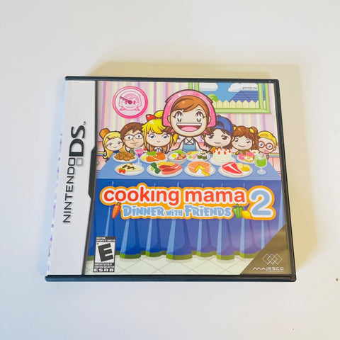Cooking Mama 2: Dinner With Friends (Nintendo DS) CIB, Complete, VG