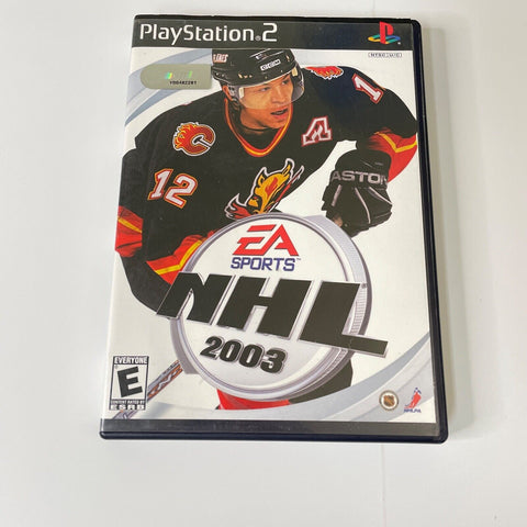 NHL 2003 PS2 (Sony PlayStation 2, 2002) CIB, Complete, Disc Surface Is As New!