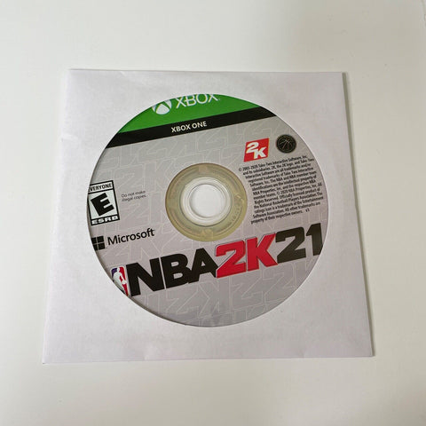 NBA 2K21 (Microsoft Xbox One, 2020) Disc