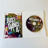 Just Dance 4 - Wii Nintendo, CIB, Complete, Disc Surface Is As New!