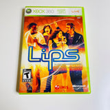 Lips Microsoft Xbox 360 CIB, Complete, VG Disc Surface Is As New!