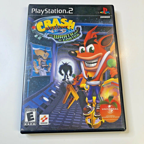 Crash Bandicoot The Wrath Of Cortex, Playstation 2 PS2, Black Label