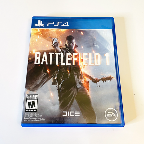 Battlefield 1 Sony Playstation 4 PS4 - CIB, Complete, VG