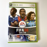 FIFA 08 Soccer ( Microsoft Xbox 360, 2007) CIB, Complete, Disc Surface Is As New