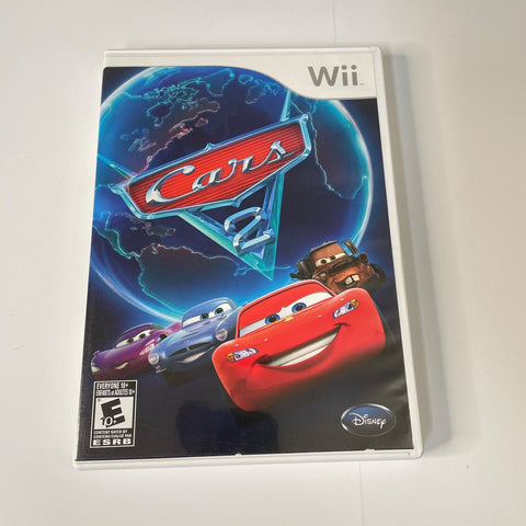 Disney's Cars 2 (Nintendo Wii , 2006) CIB, Complete, Disc Surface Is As New!