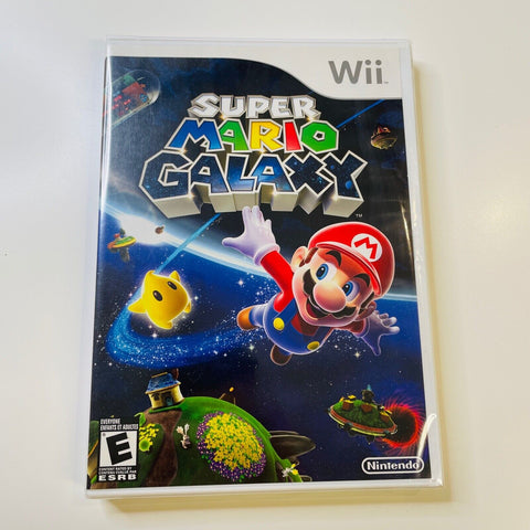 Super Mario Galaxy (Nintendo Wii, 2007) Brand New Sealed! Rare!