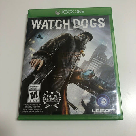 Watch Dogs (Microsoft Xbox One, 2014) Complete, VG