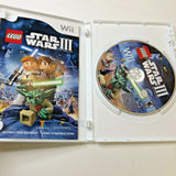 LEGO Star Wars III: The Clone Wars (Nintendo Wii) CIB, Complete, VG