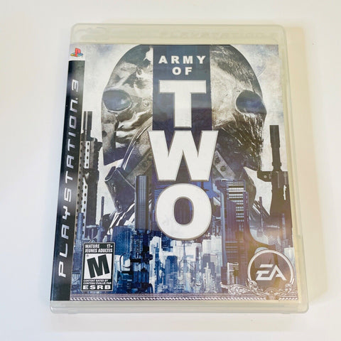 Army of Two (PS3, PlayStation 3) Case And Manual Only, No game!