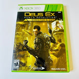 Deus Ex Human Revolution Director's Cut (Xbox 360) CIB, Complete Discs are Mint!