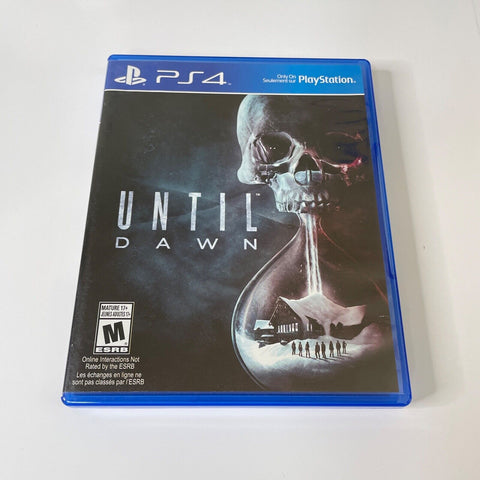 Until Dawn (Sony PlayStation 4, PS4) CIB, Complete, VG