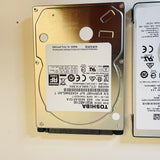 3 Defective 2.5" Hard drives, 1TB, Toshiba and Seagate , Sold For Parts/Repair