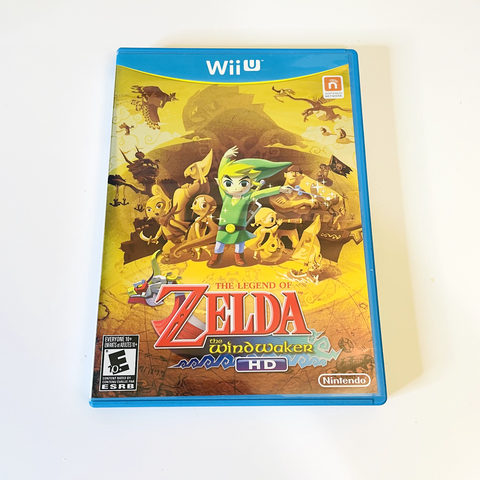 The Legend of Zelda: The Wind Waker HD (WII U, 2013) CIB, Complete, VG